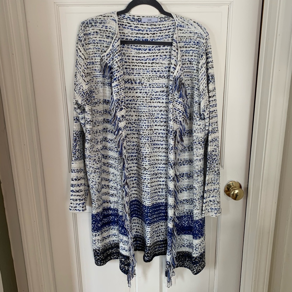 Fate Fringe front cardigan